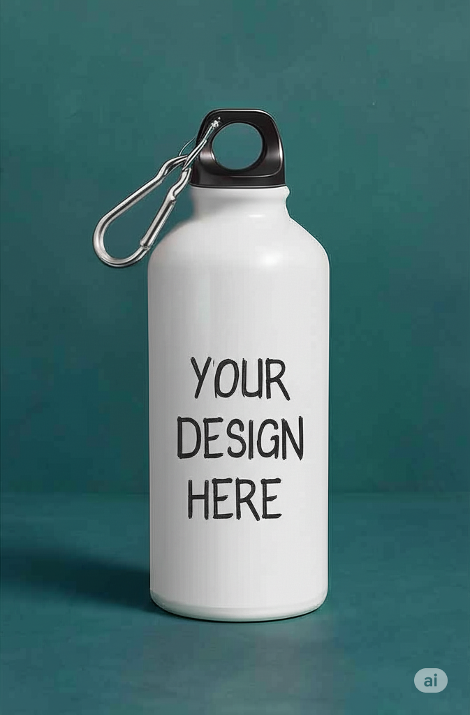 Personalized Sipper Bottle – Custom Name, Photo or Anime Print