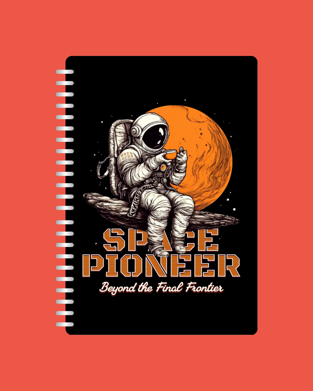 Personalized Notebook – Your Name, Art or Quote Printed